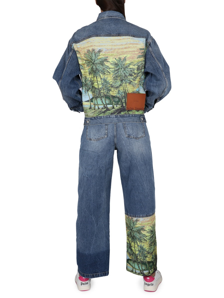 Palm Angels Jackets - Blue | Wanan Luxury