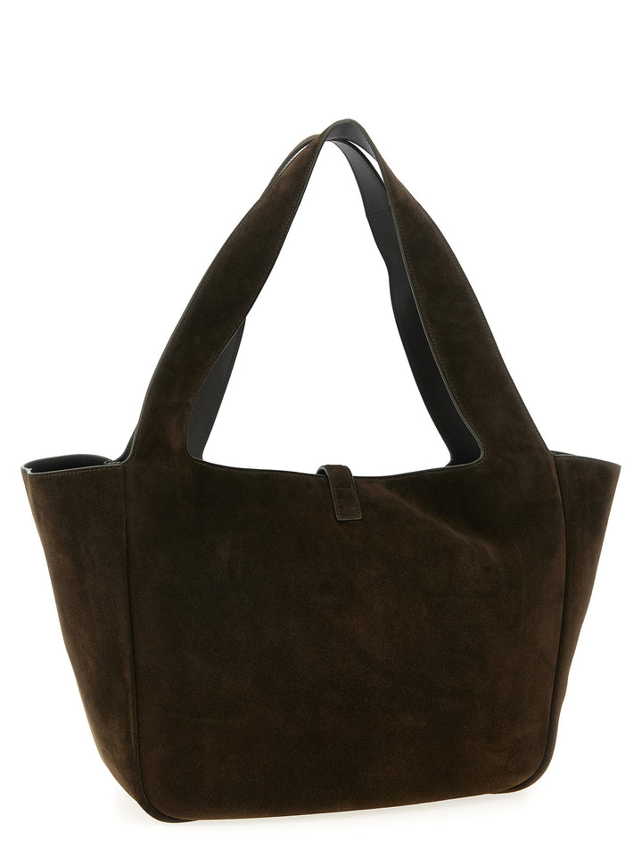 Saint Laurent 5 À 7 Bea Shoulder Bags - Brown | b7b45d38c747a4b196d72da8b70775482fd07243