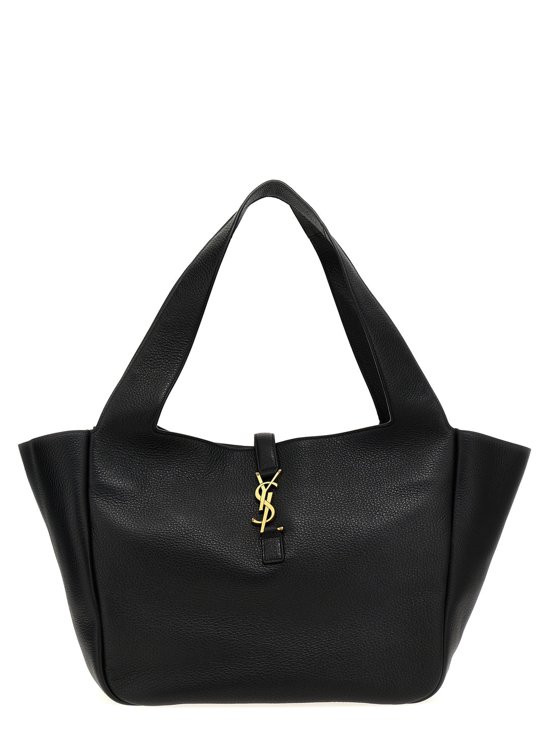Saint Laurent Le 5 À 7 Bea Tote Bag - Black | d033c8332d3c54ceb5b4b3fb347fbab767eaaee8