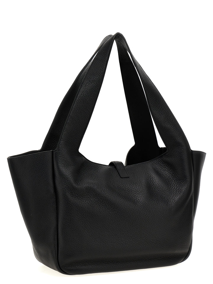 Saint Laurent Le 5 À 7 Bea Tote Bag - Black | c36b9afcc38fee0b28c8c05e6cca5018ef82bace