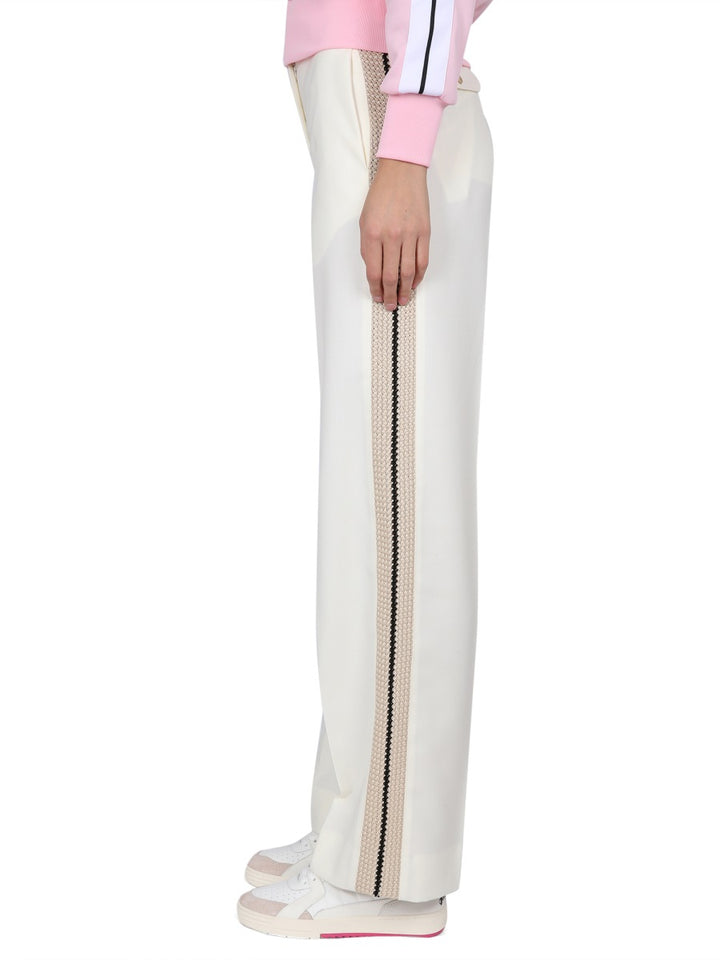 Palm Angels Pants - White | Wanan Luxury