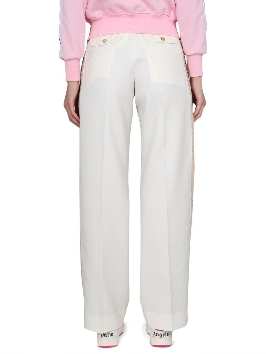 Palm Angels Pants - White | Wanan Luxury