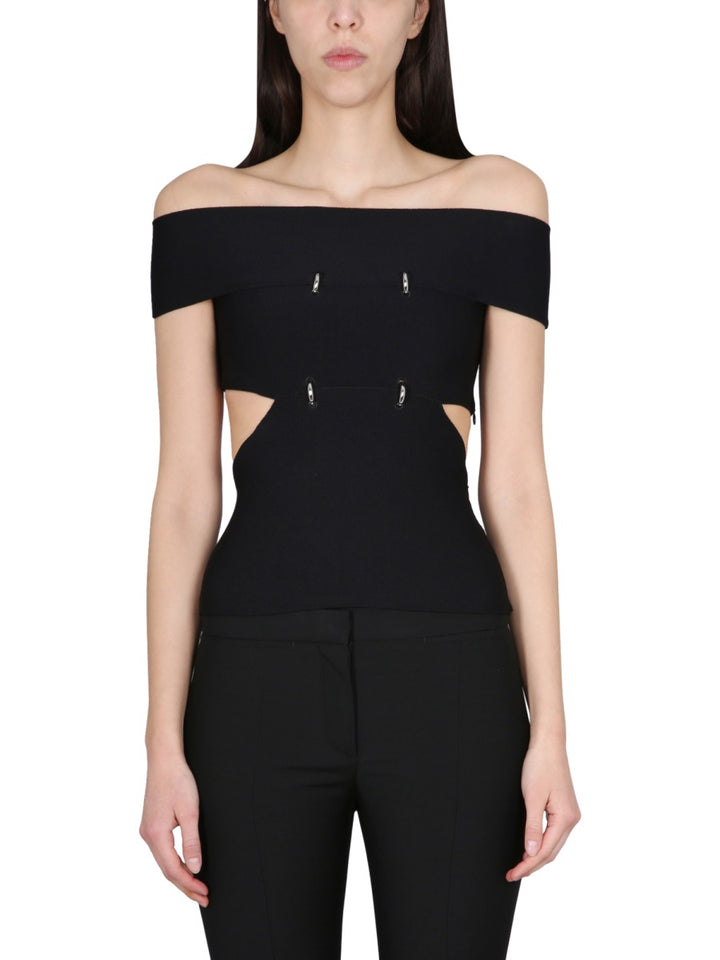 Alexander McQueen Tops - Black | Wanan Luxury