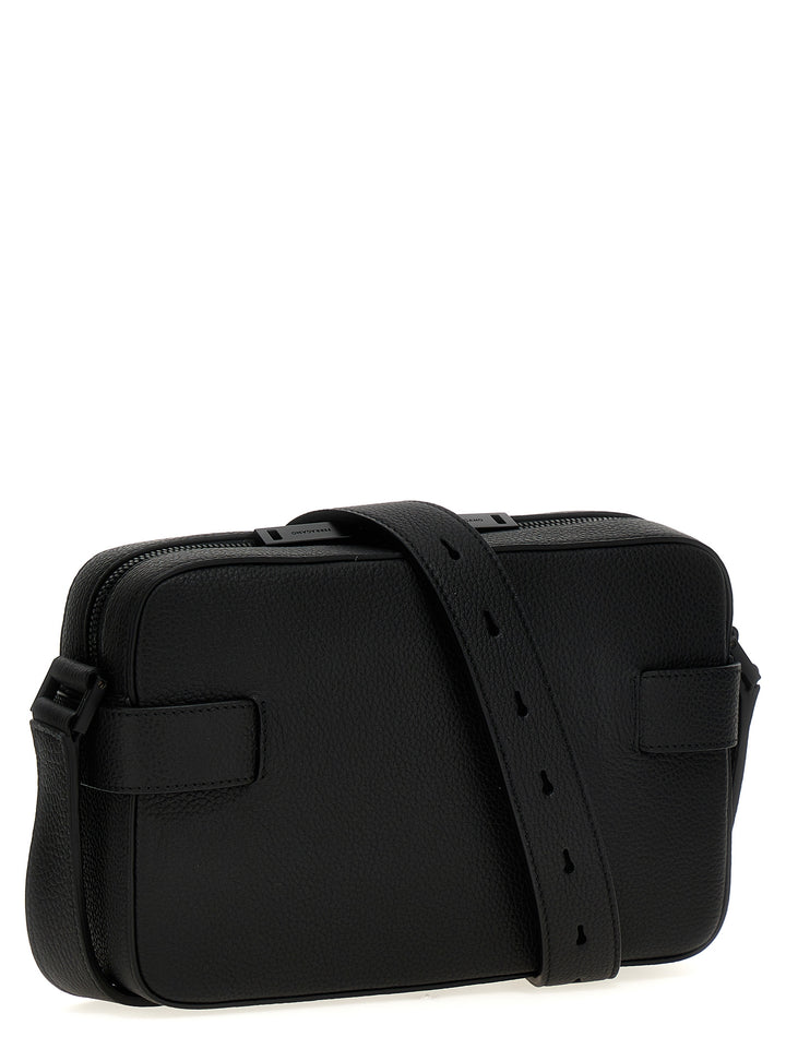 Gancini Shoulder Bags Black