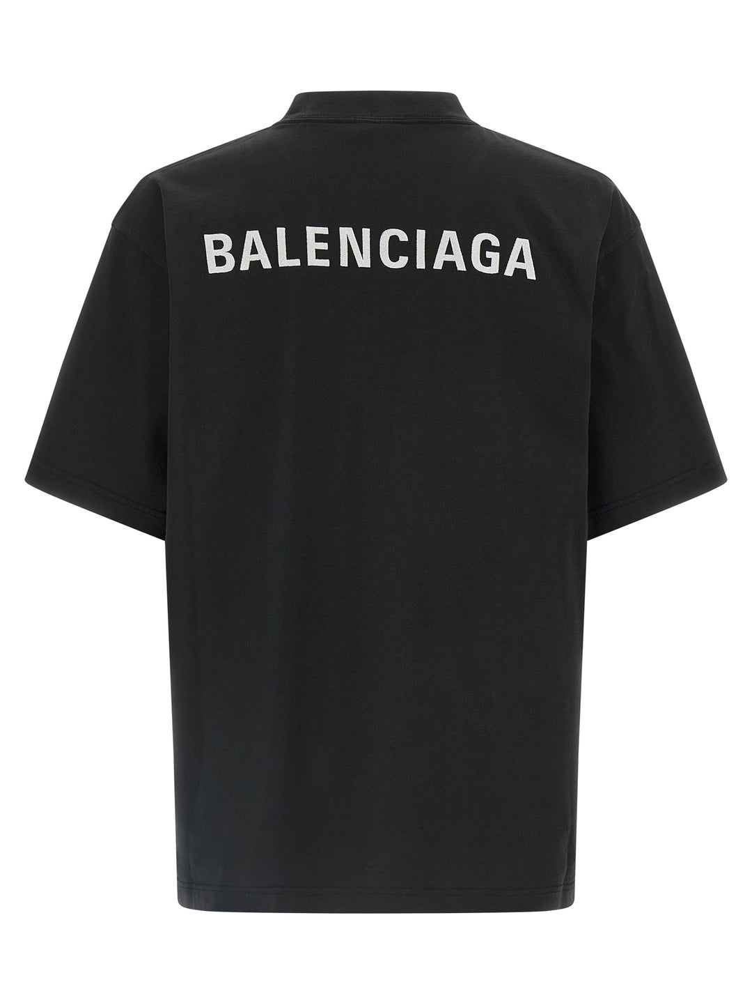 Balenciaga New Balenciaga Back T-shirt - White/Black | 27736cd9f253c13d7a097ca46dd9c28ce5a794ec