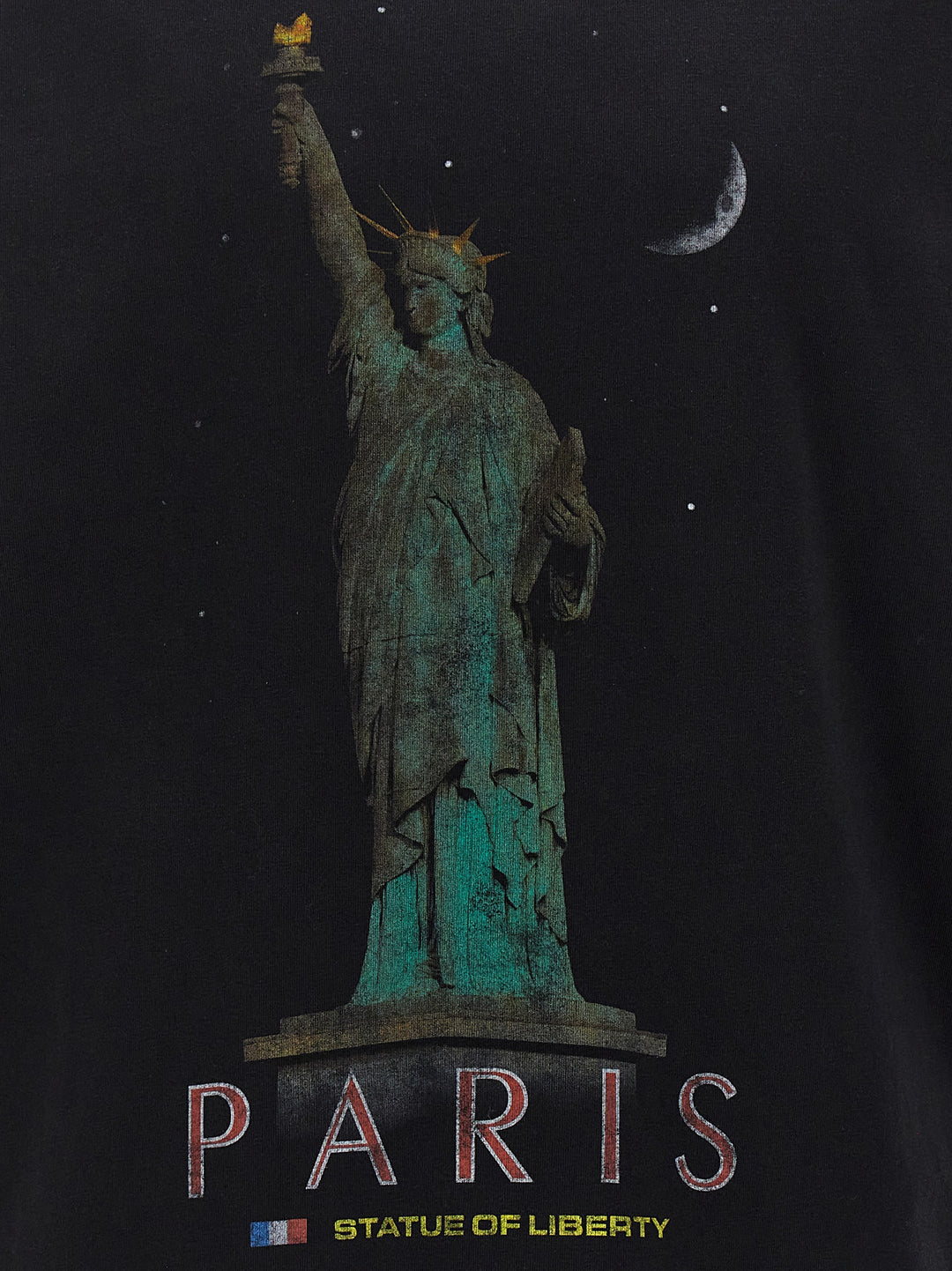 Paris Liberty T-Shirt Black