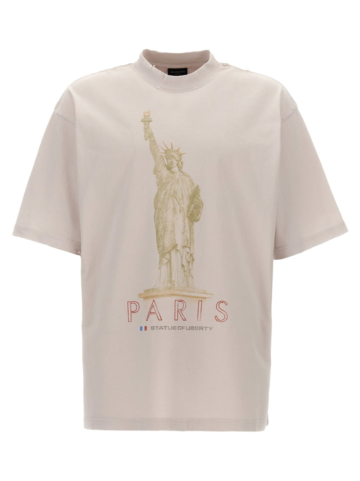 Paris Liberty T-Shirt White