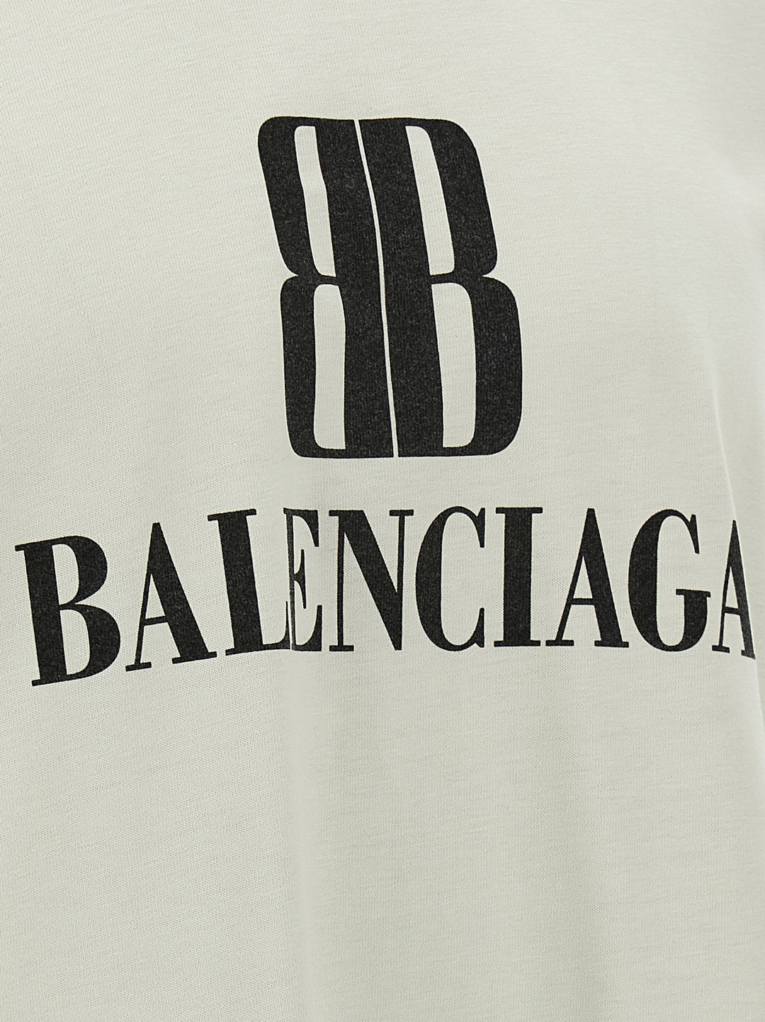 Balenciaga Nano Bb T-shirt - Beige | 00411495f1c840e1d7d5ffd3191ec1cbf863089c