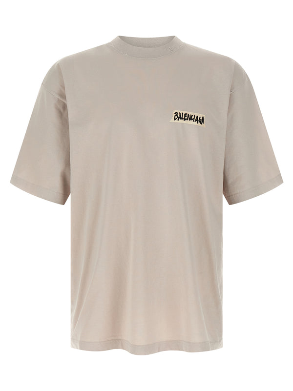 Masking Tape T-Shirt Gray