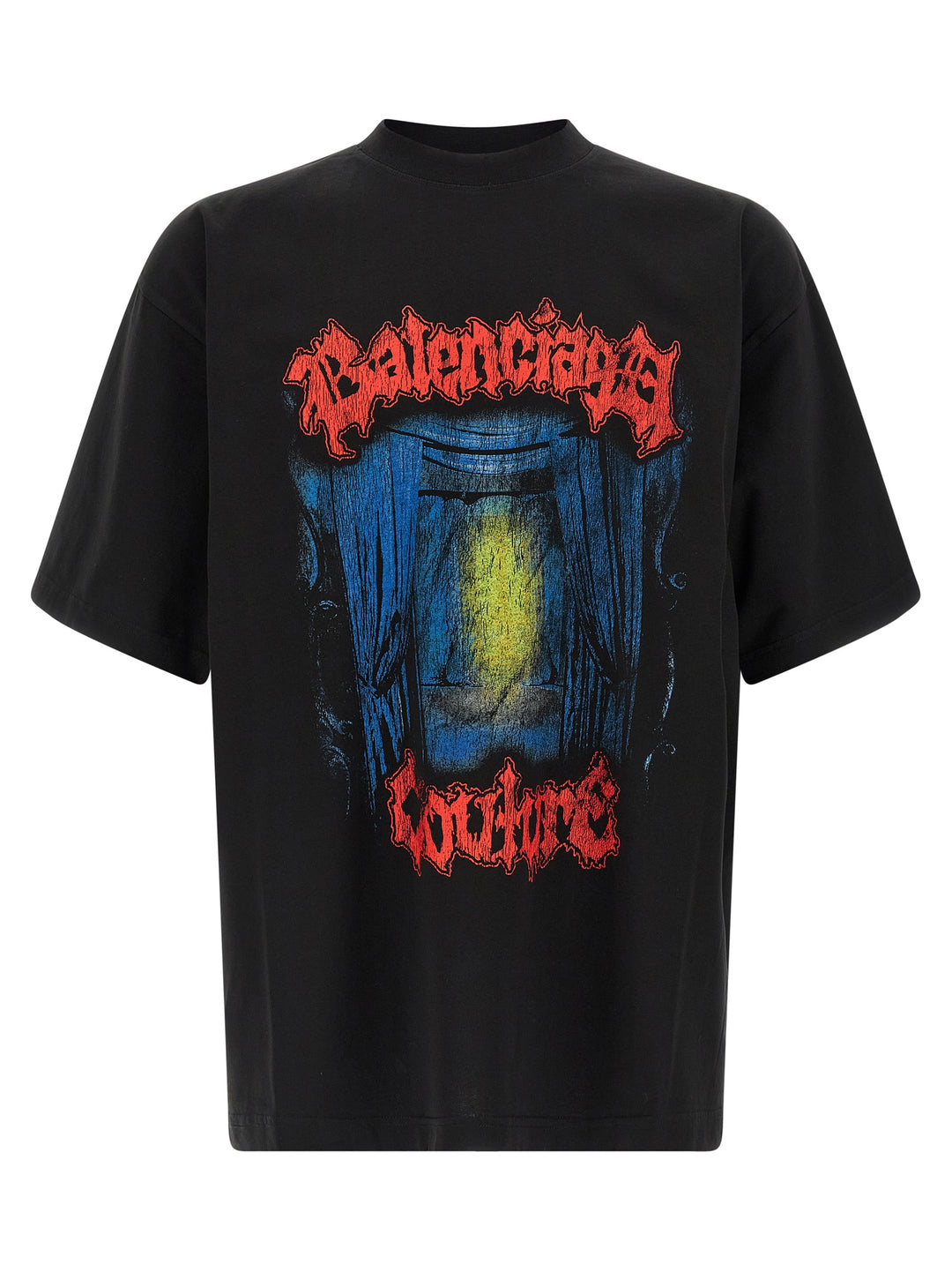 Balenciaga Salon De Couture T-shirt - Black | 99cdff65a4db943ebdd38e29e50adc31b0e994df
