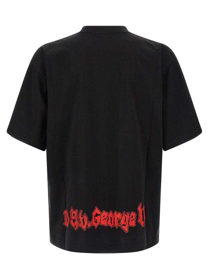 Balenciaga Salon De Couture T-shirt - Black | 216be089a0cde60896a6ec75f6c6468edacbe0d6