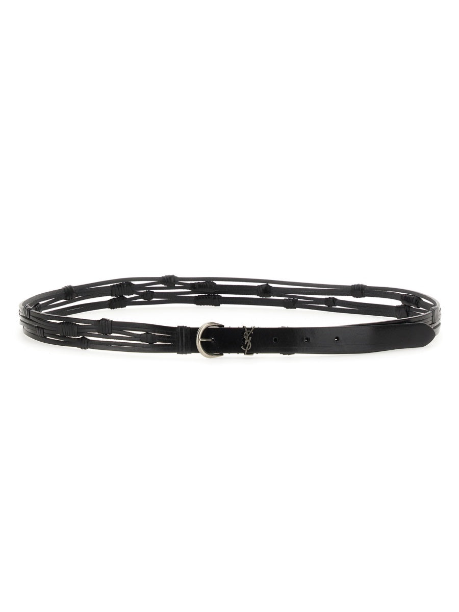 Saint Laurent Belts - Black | e6e45aa1842e96b0e8577c98ce6dd3d51eb5ee66