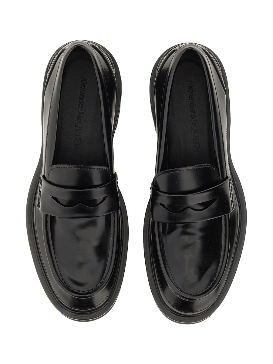 Alexander McQueen Loafers - Black | Wanan Luxury