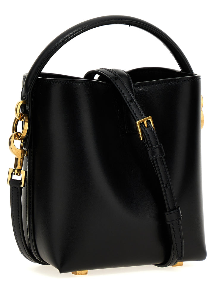 Saint Laurent Le 37 Mini Crossbody Bags - Black | b99566b04b4ca5a5c7e49a1256c0ae582d126003