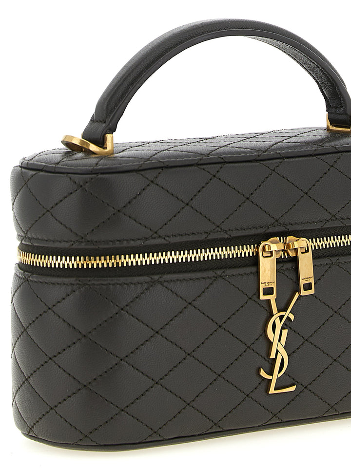 Saint Laurent Gaby Vanity Hand Bags - Gray | 309daba8eef9f8bc204348288df6d004c4a1c67f
