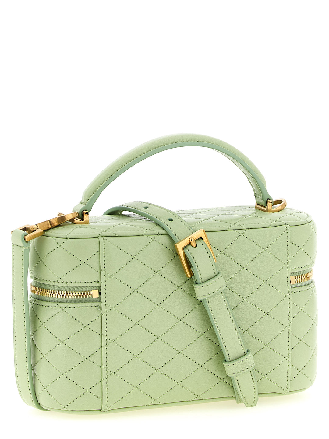 Saint Laurent Gaby Vanity Hand Bags - Green | 4efea86d89a1d10539c7f8a10614156dec6f3652