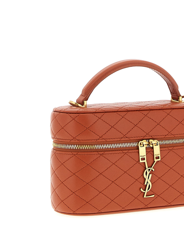 Saint Laurent Gaby Vanity Hand Bags - Orange | cc9b1ac3b6048bd5084e310af7986aa87199626c