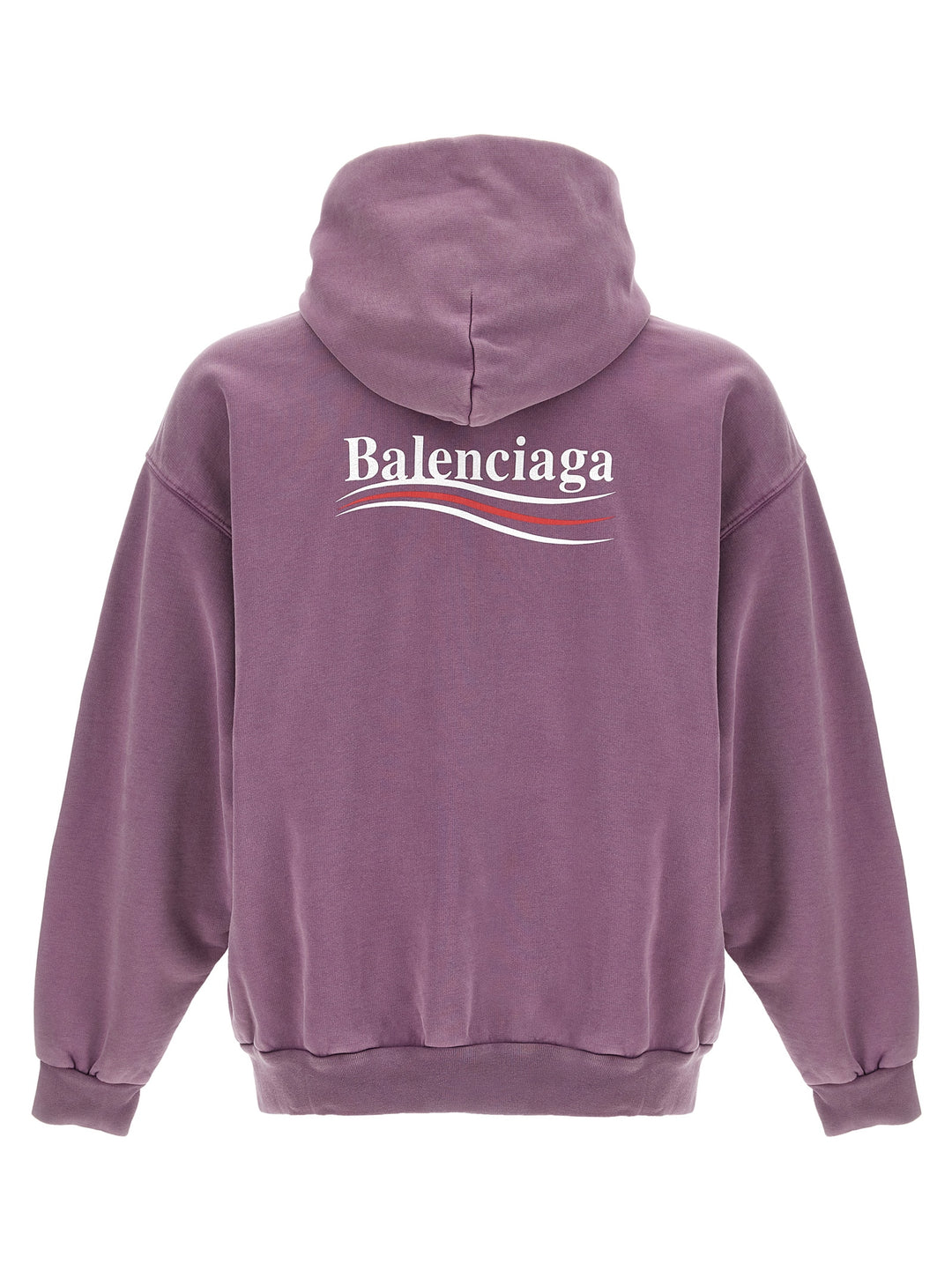 Logo Hoodie Sweatshirt Purple