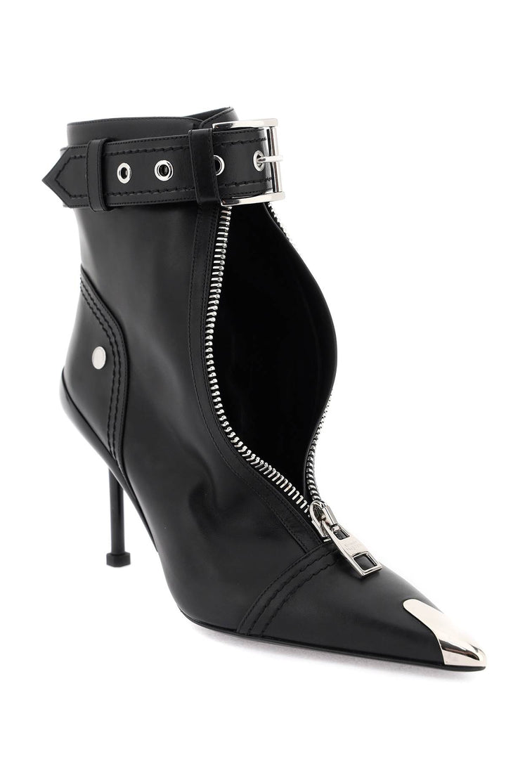 'Slash Biker' Ankle Boots