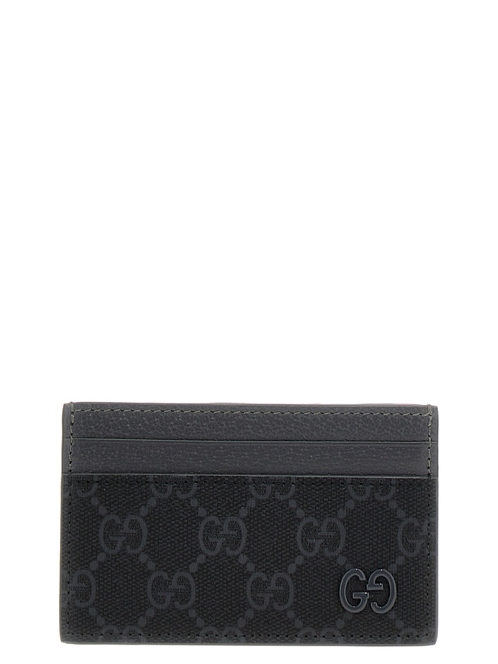 Gucci Logo Card Holder Wallets and Card Holders - Gray | b7e0d7a3ad23c002989fe44ed10b8210d7a85d10