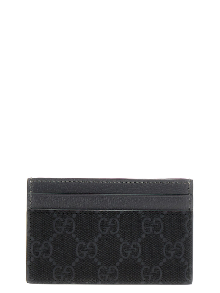 Gucci Logo Card Holder Wallets and Card Holders - Gray | 829a26838f6a751cf9faea803feba095c7debf1d
