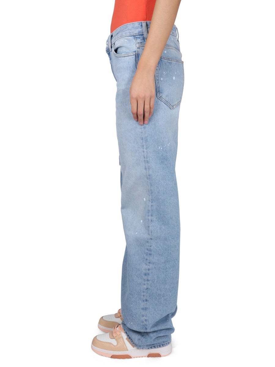 Off-White Denim - Light Blue | Wanan Luxury