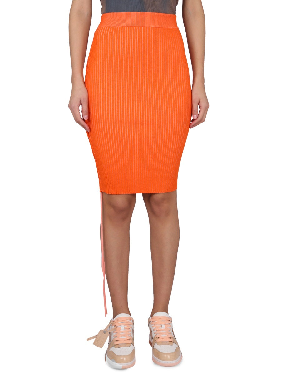 Off-White Skirts - Orange | Wanan Luxury