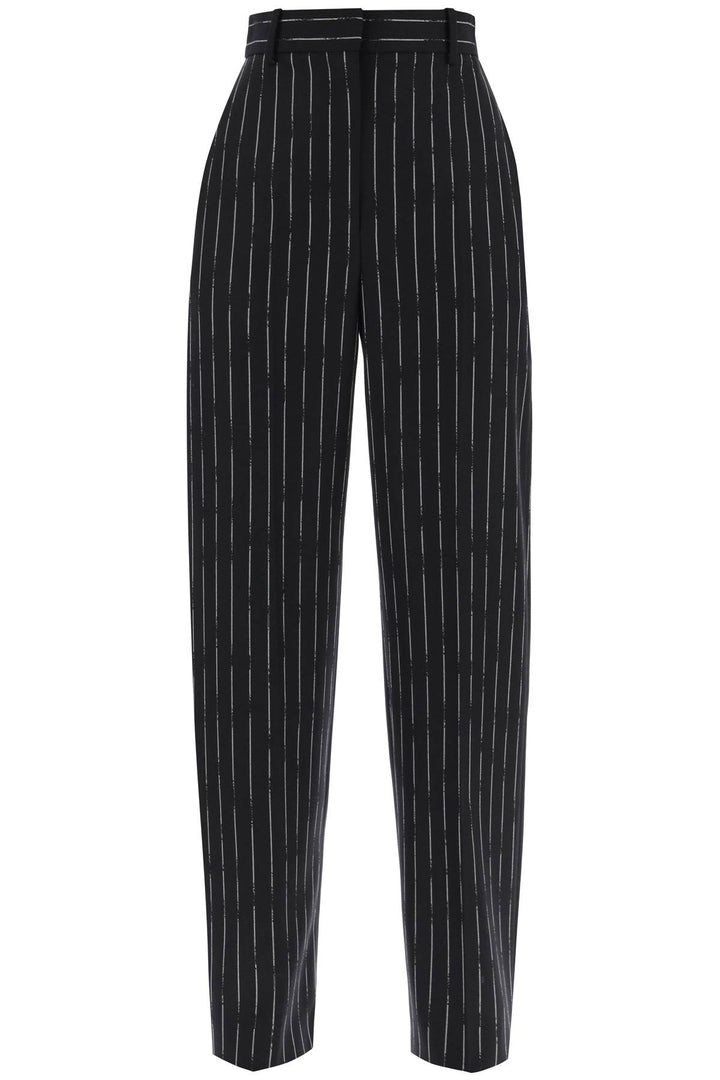 Broken Pinstripe Trousers