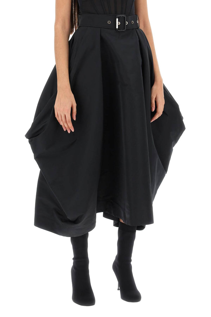 Peg Top Skirt In Polyfaille