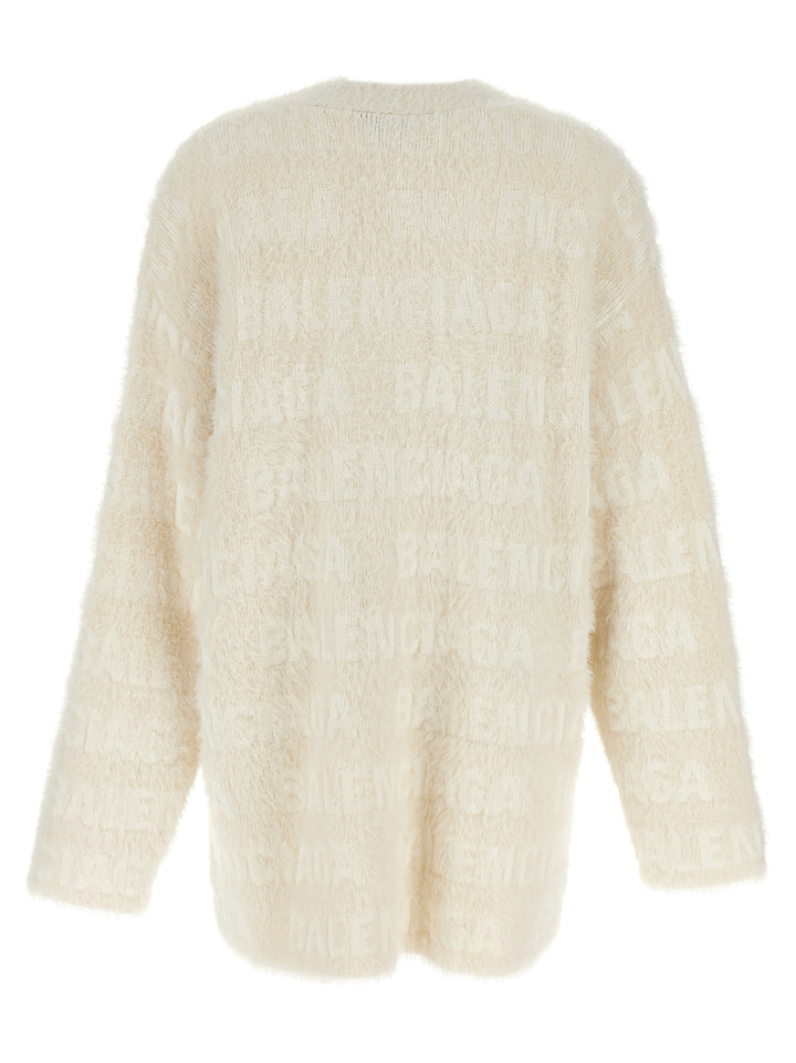 Furry Sweater, Cardigans Beige