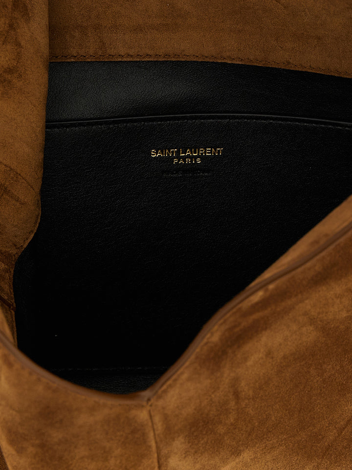 Saint Laurent Envelope Clutch - Brown | c6112a456507209c03125b7836cfe9a0da4b2dbc