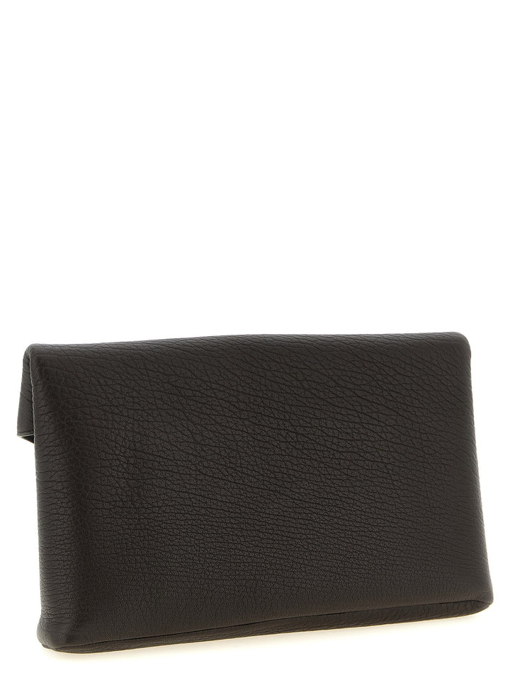 Saint Laurent Envelope Clutch - Brown | d9c463ffc332f1827c9d9fe76c7a164587ba9d69