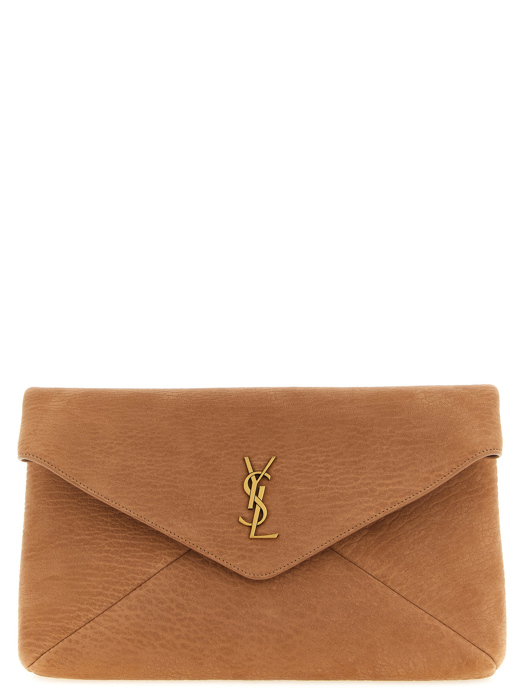 Saint Laurent Envelope Clutch - Beige | 3b9f4a0c994e6bebcf6421bec0c5674e0452db80