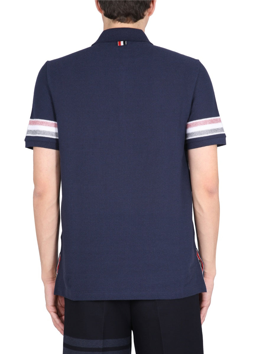 Thom Browne Polo - Blue | Wanan Luxury