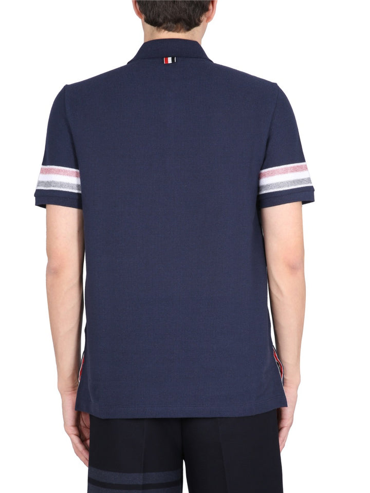 Thom Browne Polo - Blue | Wanan Luxury