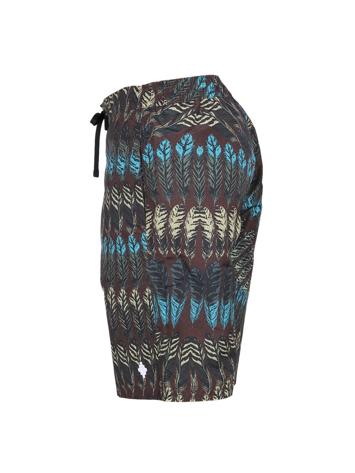 Marcelo Burlon Shorts - Brown | Wanan Luxury