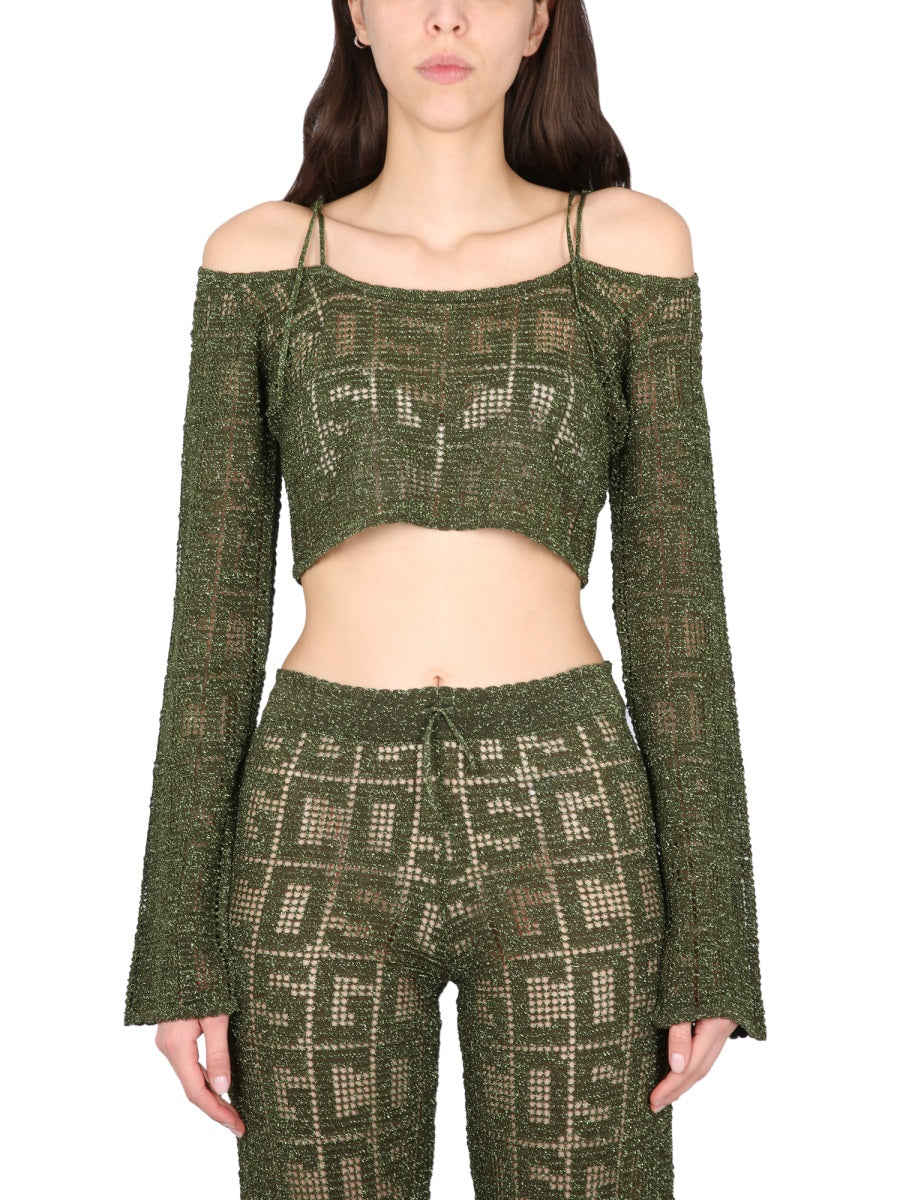 GCDS Tops - Green | Wanan Luxury