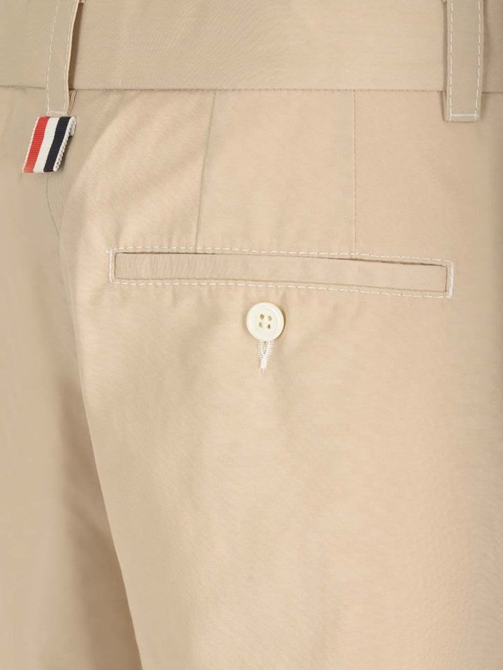 Typewriter Cloth Trousers Beige