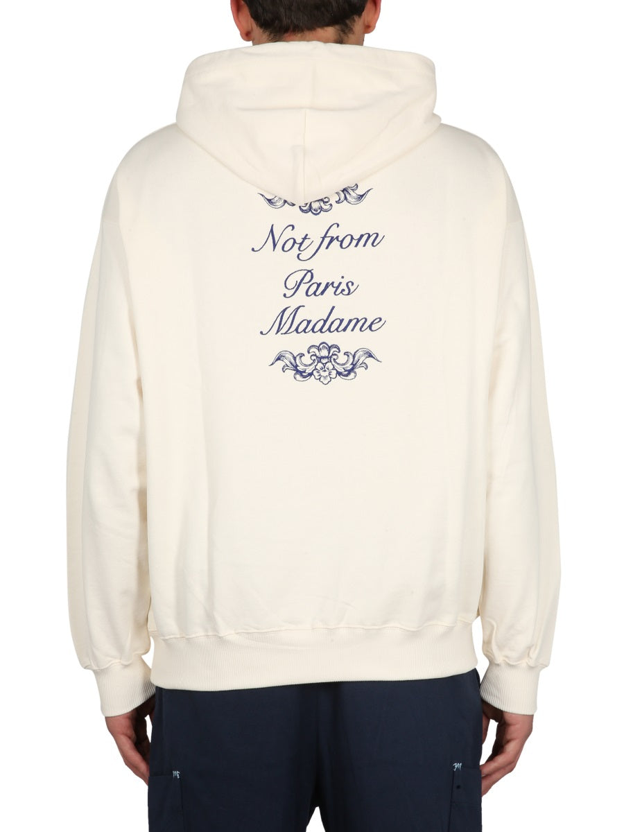 Drôle De Monsieur Sweatshirts - Beige | Wanan Luxury