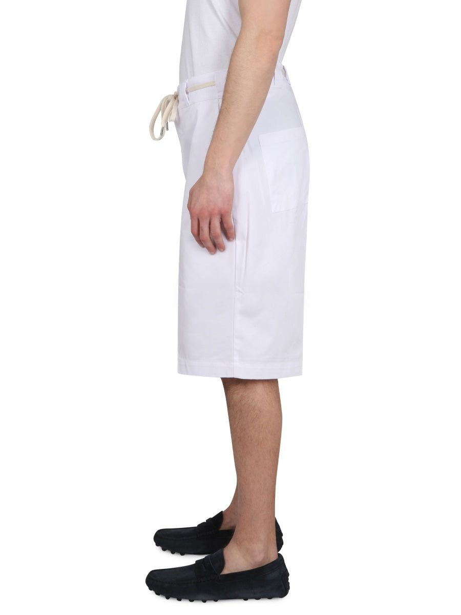 Drôle De Monsieur Shorts - White | Wanan Luxury