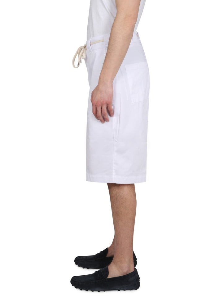 Drôle De Monsieur Shorts - White | Wanan Luxury