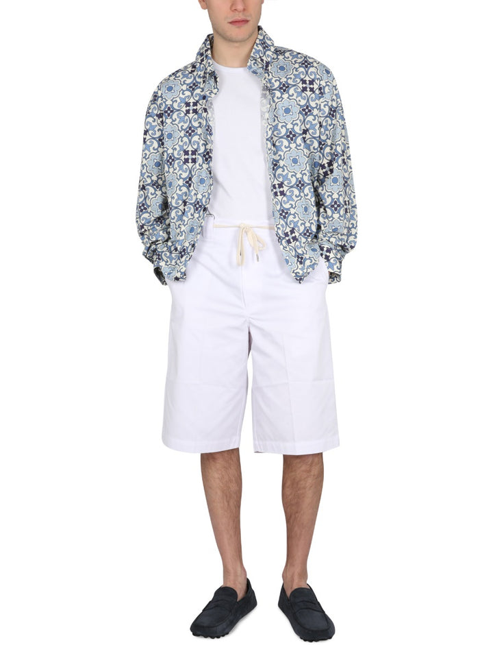 Drôle De Monsieur Shorts - White | Wanan Luxury