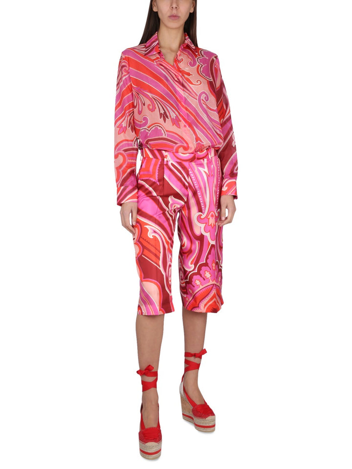 Etro Shorts - Fuchsia | Wanan Luxury