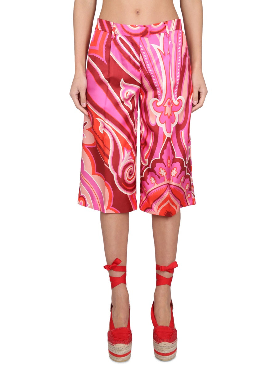 Etro Shorts - Fuchsia | Wanan Luxury