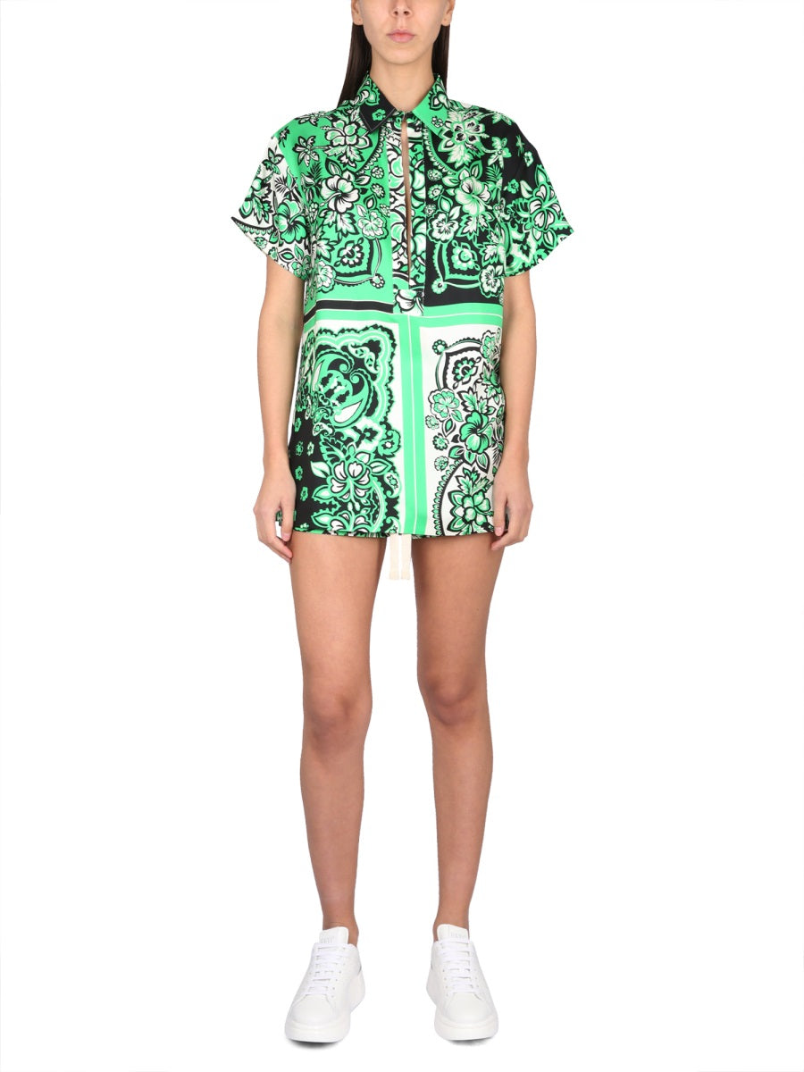 Red Valentino Shirts - Green | Wanan Luxury