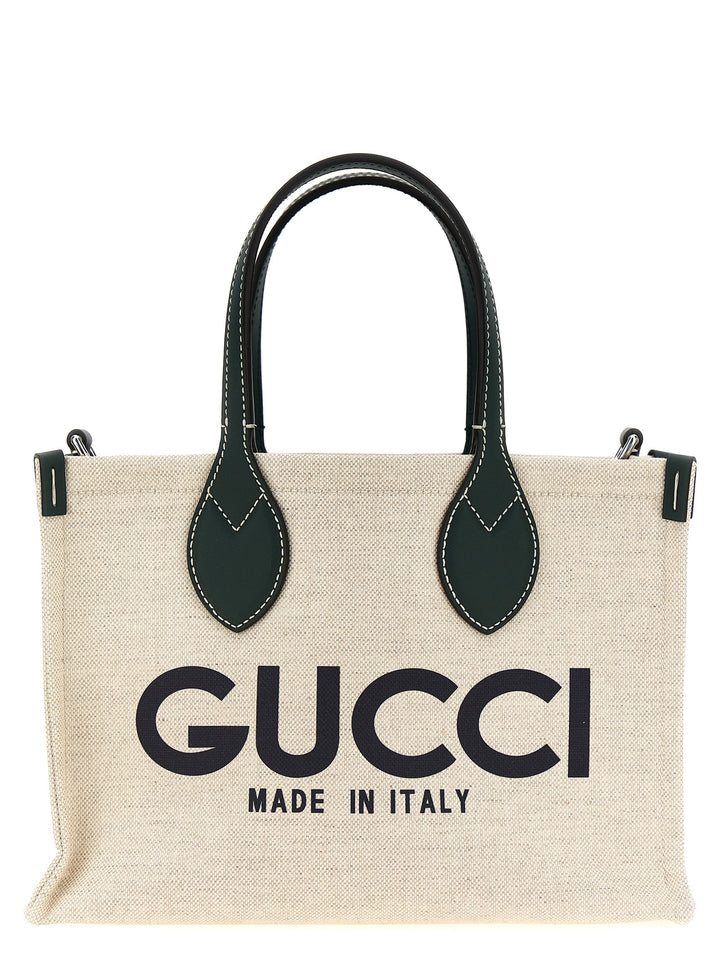 Gucci Mini Logo Shopping Bag Tote Bag - Multicolor | 2ad682ea535de4a41e75b6e2bcd8357fe2a91a59