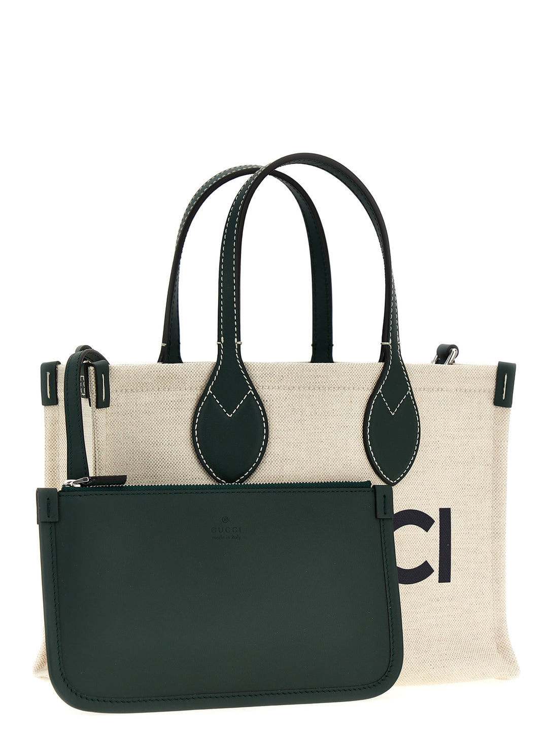 Gucci Mini Logo Shopping Bag Tote Bag - Multicolor | 37428ffec716ee0f3fc601fbec0ad9a0d3304dae