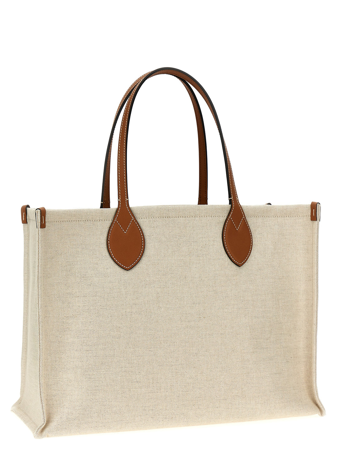 Gucci Logo Shopping Bag Tote Bag - Beige | 755e476e1b44050a48aecf1a9b817ea6239286e3