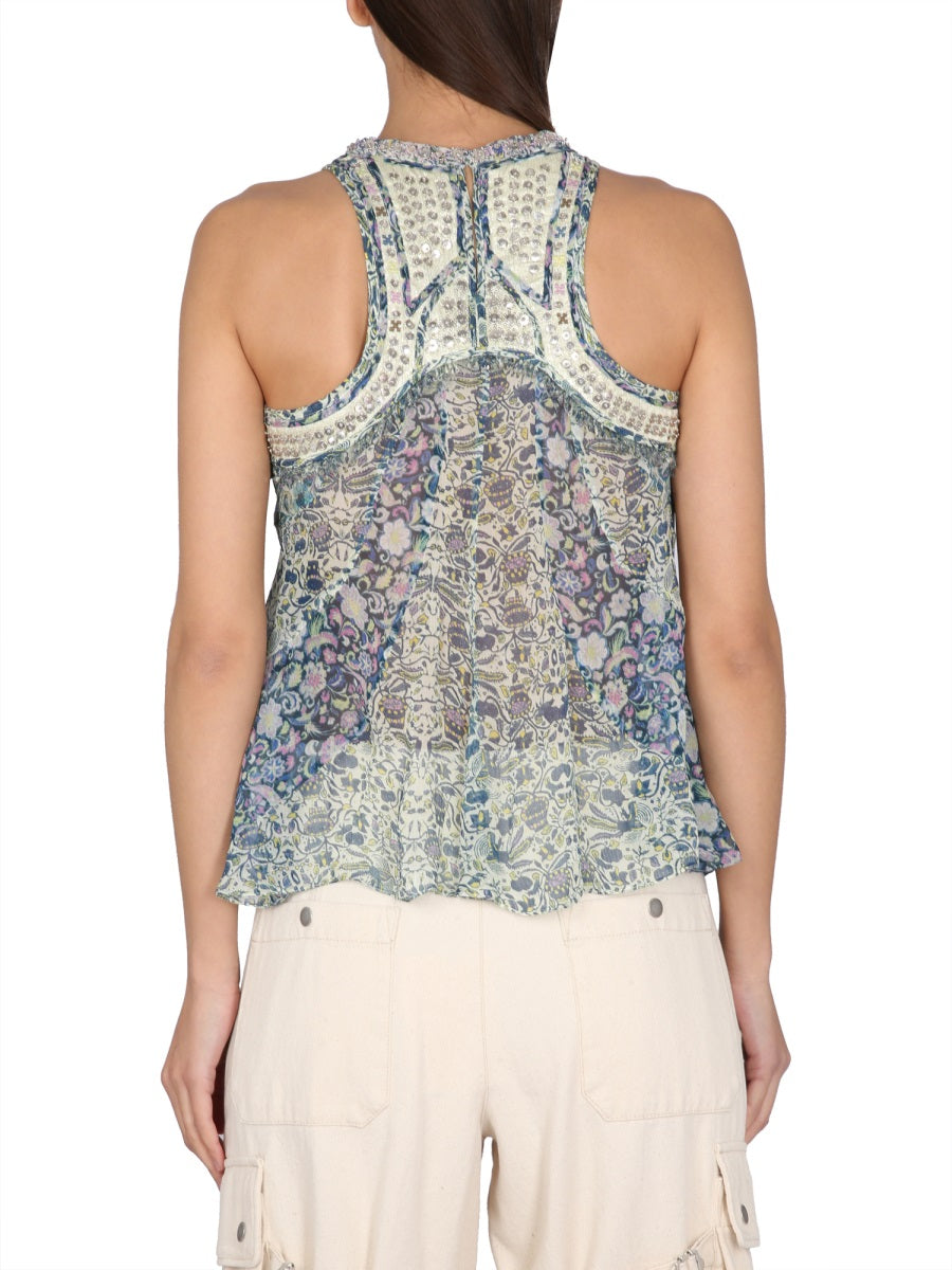 Isabel Marant Tops - Blue | Wanan Luxury