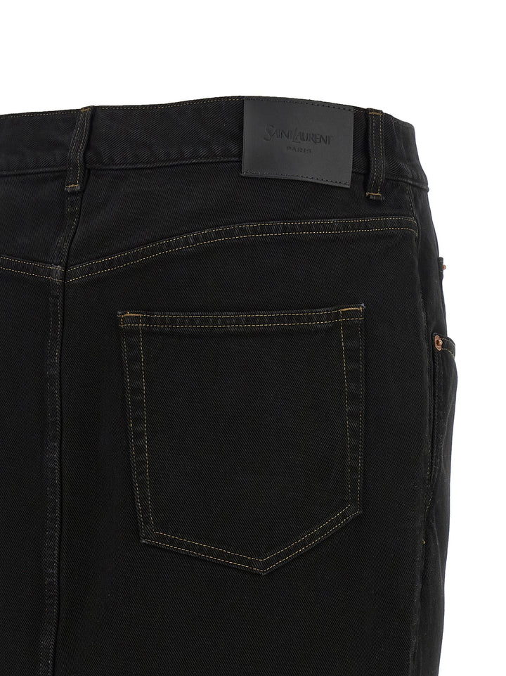 Saint Laurent Pencil Skirt Skirts - Black | aa74acbc421b8650d04ffe48c21409fd78742e37